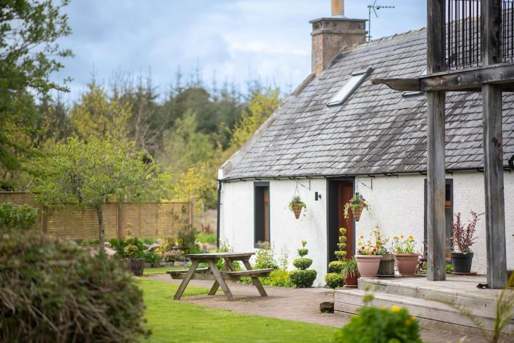 Cosy & Rustic Retreat - Woodland Cottage. Nairn Kültér fotó